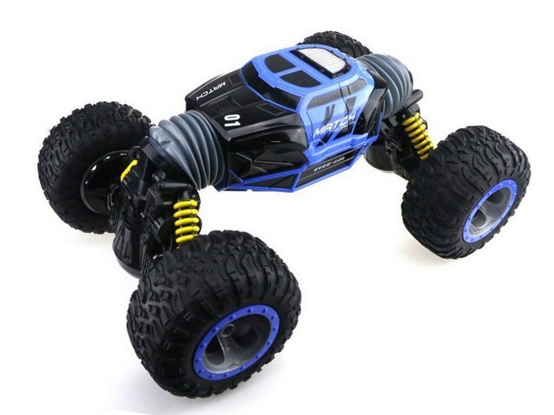 Радиоуправляемая машинкаперевертыш Hyper 24G 18 RTR синяя  NiMh и ЗУ