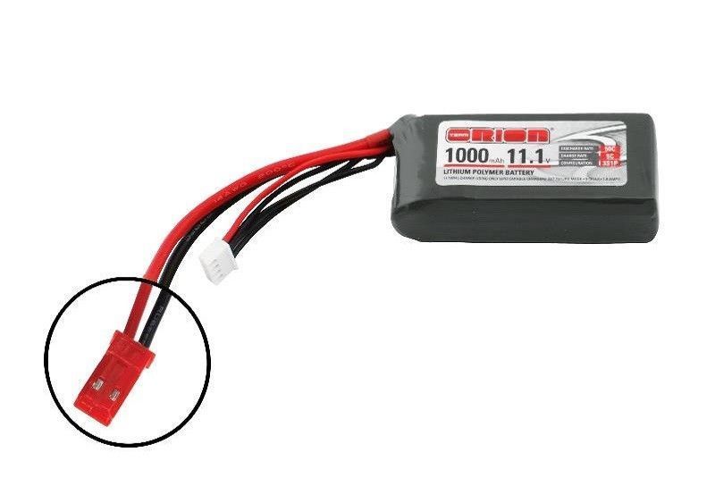 Аккумулятор Team Orion LiPo 1000mAh 11,1V 50C Deans