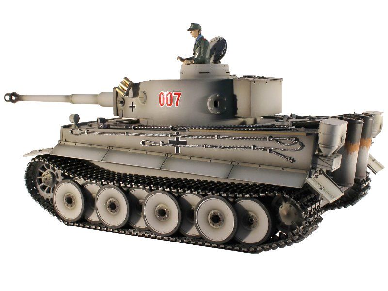 Радиоуправляемый танк Taigen 116 Tiger 1 Германия, ранняя версия HC 24G RTR серый