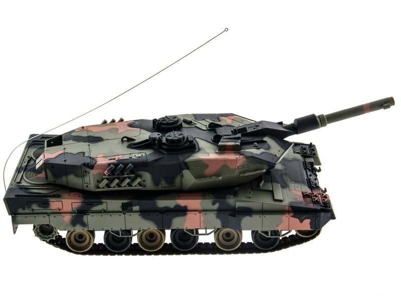 Радиоуправляемый танк Heng Long 124 Leopard A5, стреляет шариками, RTR