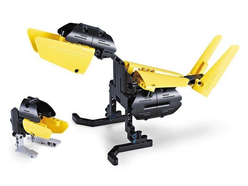 Конструктор CaDA Technic набор для сборки 30 моделей техники, мотоциклов и животных 827 деталей