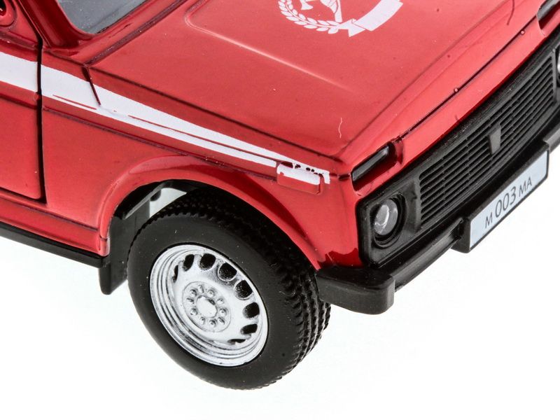 Машина АВТОПАНОРАМА инерц ВАЗ 2121 150, вк 1275,5 см, красная