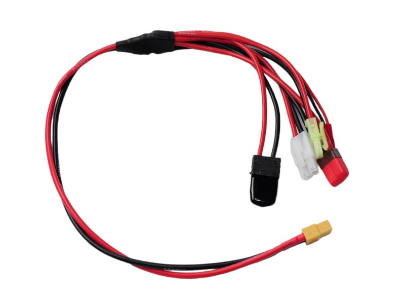 Кабель для зарядного устройства XT60  TRXTamiyaJSTTplugMini Tamiya