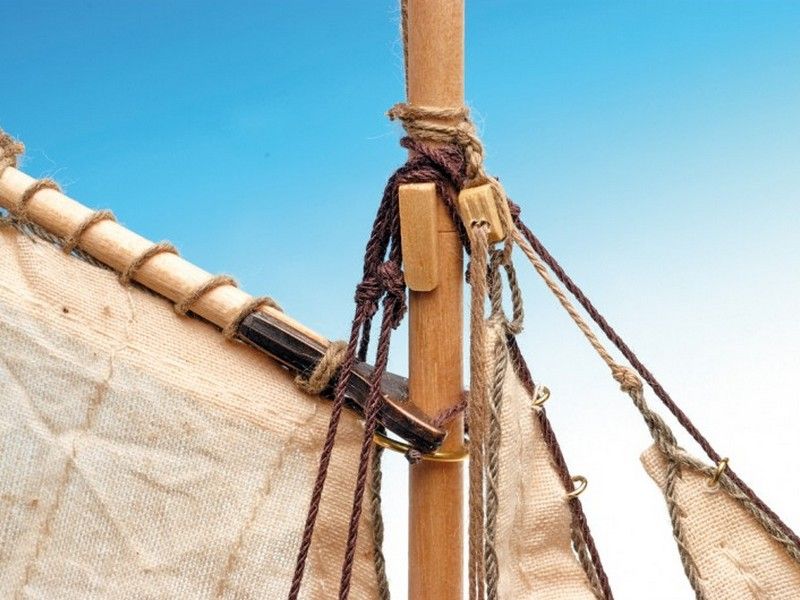 Сборная деревянная модель шлюпки корабля Artesania Latina SAN JUAN NEPOMUCENOS, 125