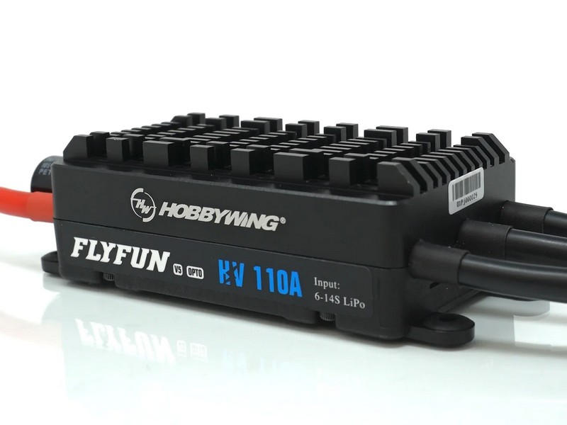 Бесколлекторный регулятор Hobbywing FLYFUN110AHVOPTOV5 110A140A, Aircraft