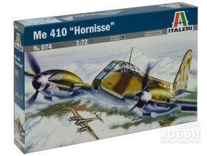 Сборная модель Немецкий тяжелый истребитель Messerschmitt Me410 Hornisse 172