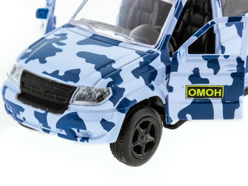 Машина АВТОПАНОРАМА инерц УАЗ Патриот омон 150, вк 1275,5 см