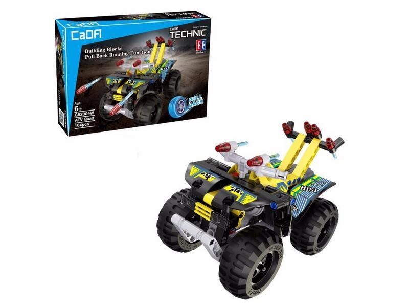Конструктор CaDA Technic квадроцикл совместим с C52003W, инерционный 164 детали