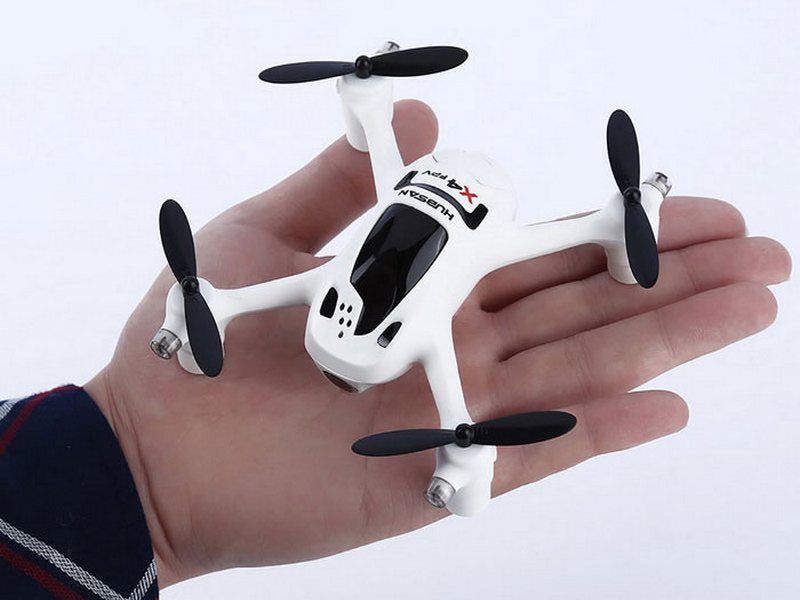 Радиоуправляемый квадрокоптер Hubsan X4 FHD камера  FPV, удержание высоты 24G