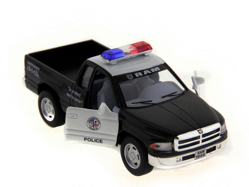 Машина Kinsmart 144 Dodge RAM Police инерция 112шт бк