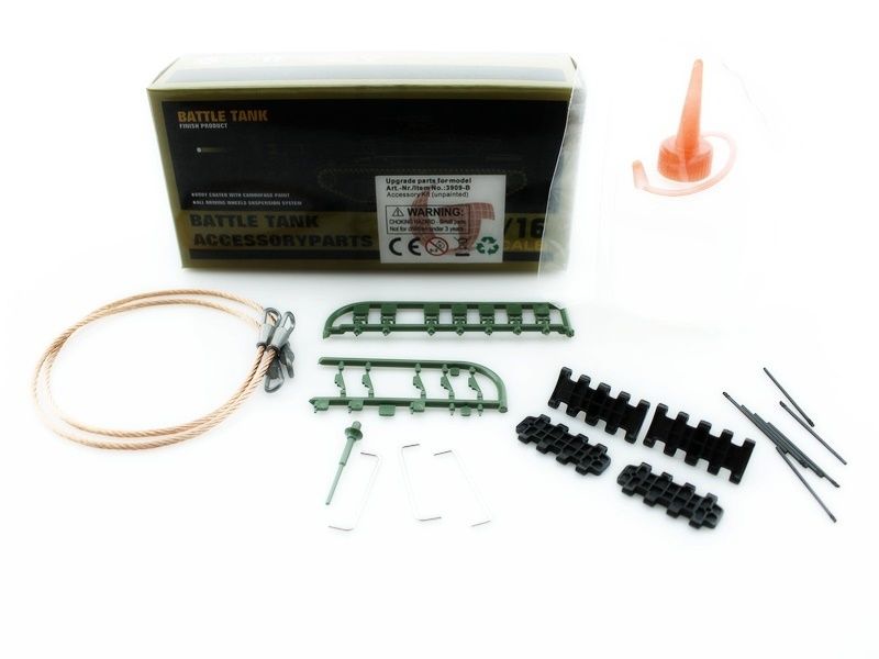 Набор наклеек и аксессуаров для танка T3485 Metal Edition, неокрашен