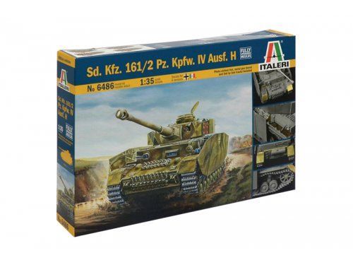 Сборная модель Танк SdKfz 1612 PzKpfw IV Ausf H 135