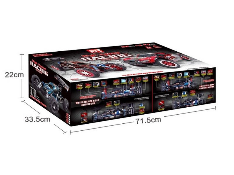 Радиоуправляемый багги Remo Hobby Scorpion синяя 4WD 24G 18 RTR