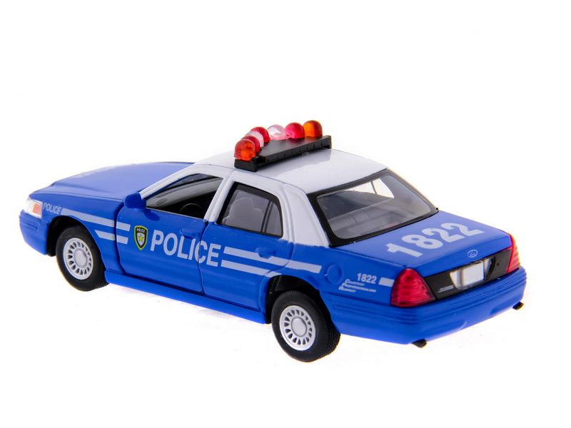 Машина Kinsmart Ford Crown Victoria police инерция 112шт 142 бк