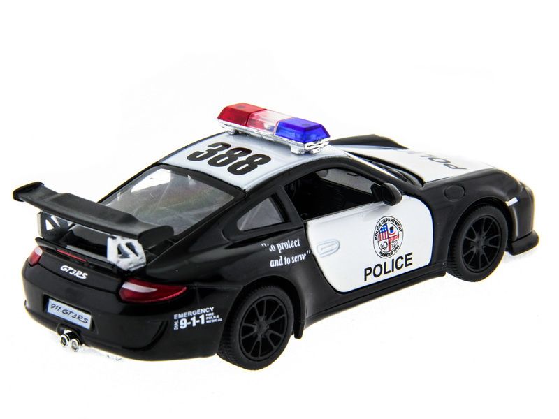 Машина Kinsmart 136 Porsche 911 GT3 RS Police в асс инерция 112шт бк