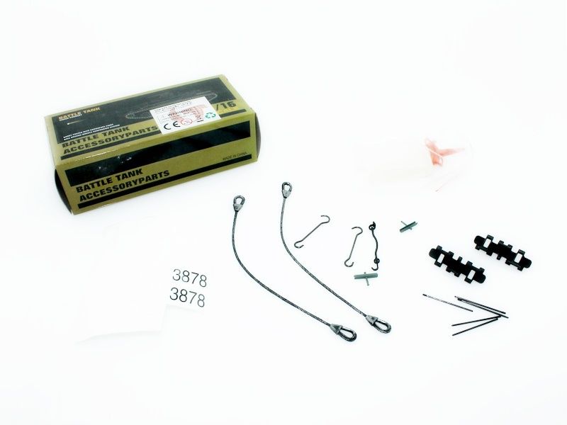 Набор наклеек и аксессуаров для танка КВ1 Metal Edition, неокрашен