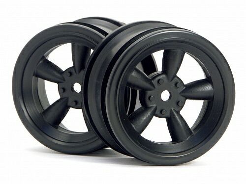 Диски 110  VINTAGE 5 SPOKE 26MM BLACK 0MM OFFSET 2шт HPI3816