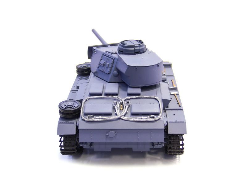 Радиоуправляемый танк Heng Long 116 Panzerkampfwagen III Германия 24G RTR темносерый