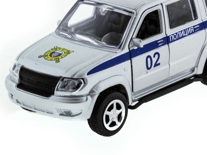 Машина АВТОПАНОРАМА инерц УАЗ Патриот полиция 150, вк 1275,5 см