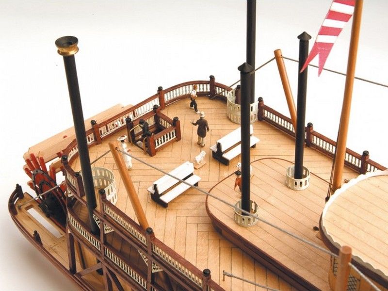 Сборная деревянная модель речного парохода Artesania Latina MISSISSIPPI, 180