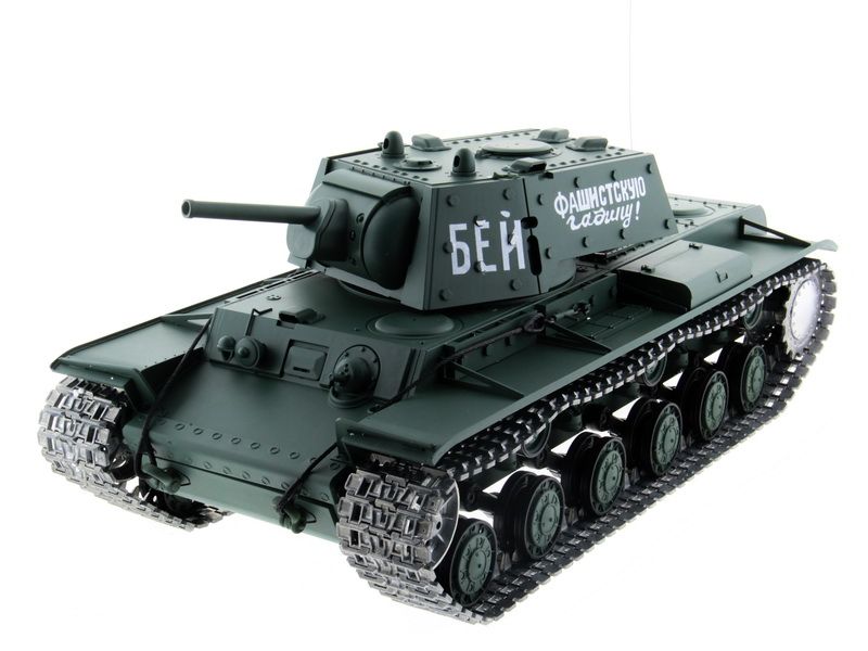 Радиоуправляемый танк Heng Long 116 KV1 Россия 24G RTR PRO