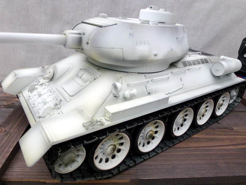 РУ танк Taigen 116 T3485 СССР для ИК танкового боя 24G зимний