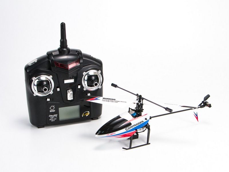 Радиоуправляемый вертолет WL Toys V911 Pro Skywalker 4Ch 24G RTF