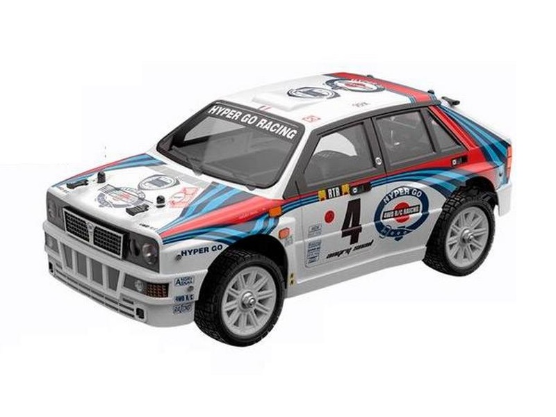 Радиоуправляемая машина для дрифта MJX Hyper Go 14302 Lancia Delta Brushless 4WD 24G LED 114 RTR