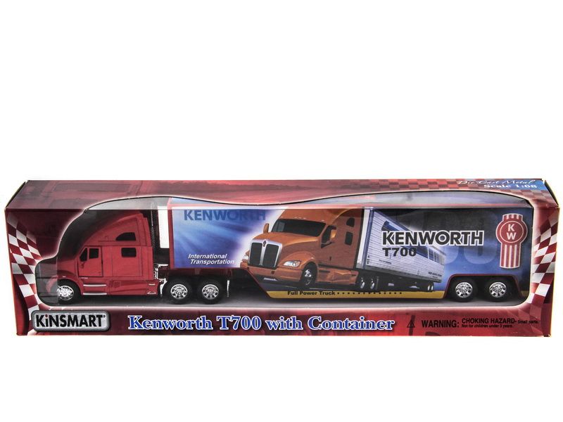 Машина Kinsmart 140 Keworth T700 инерция  вк