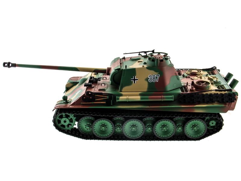 Радиоуправляемый танк Heng Long 116 Panther Пантера type G Германия, 24G RTR