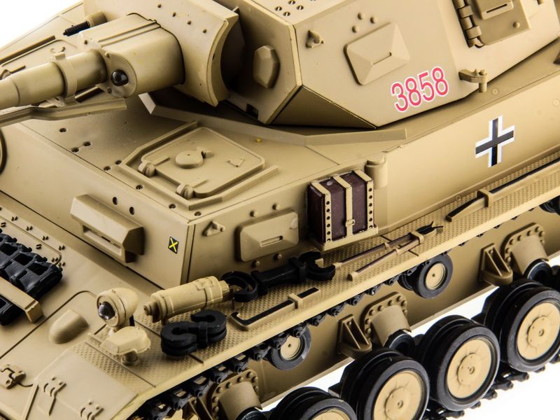 Радиоуправляемый танк Heng Long 116 Dak PZKpfw IV Ausf F1 Германия 24G RTR