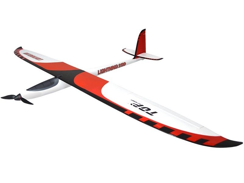 Радиоуправляемый планер Top RC Lightning 2100 Propeller Power System 2100мм 24G 4ch LiPo RTF