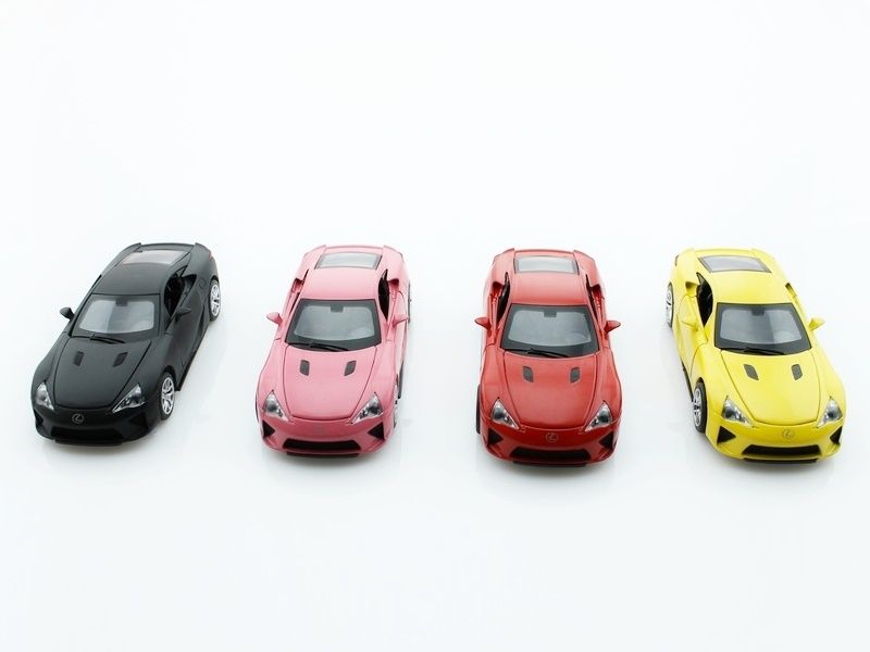 Машина 132 Lexus LFA свет, звук, инерция 112шт бк