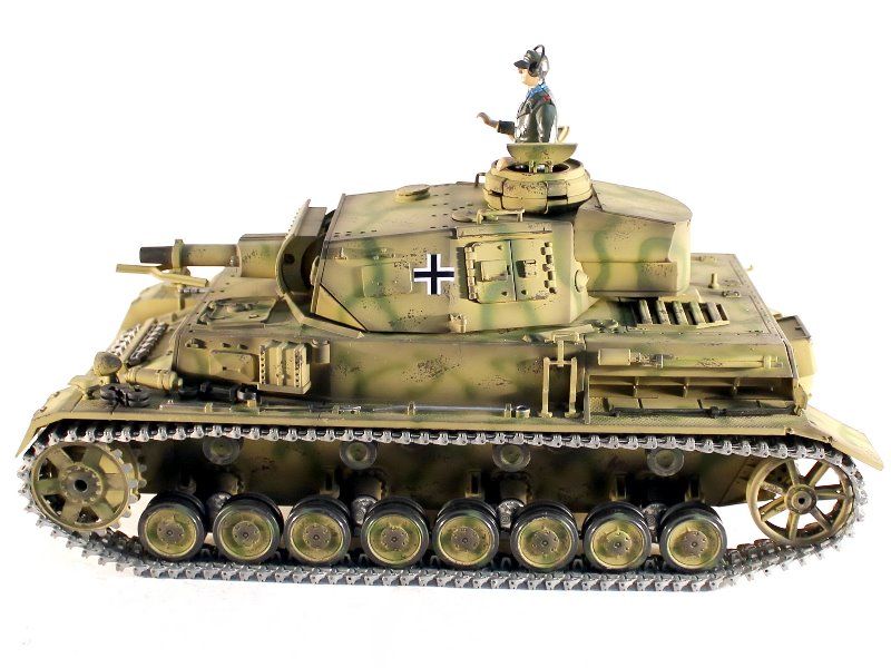 Радиоуправляемый танк Taigen 116 Dak PZKpfw IV Ausf F1 Германия PRO 24G RTR