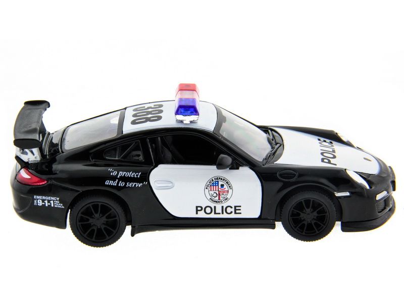 Машина Kinsmart 136 Porsche 911 GT3 RS Police в асс инерция 112шт бк