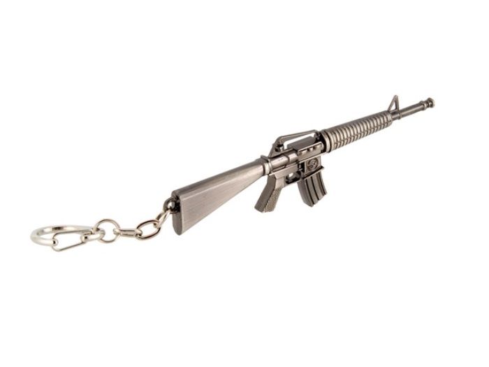 Брелоксувенир автоматы из металла серии Cross Fire М16, FAMAS