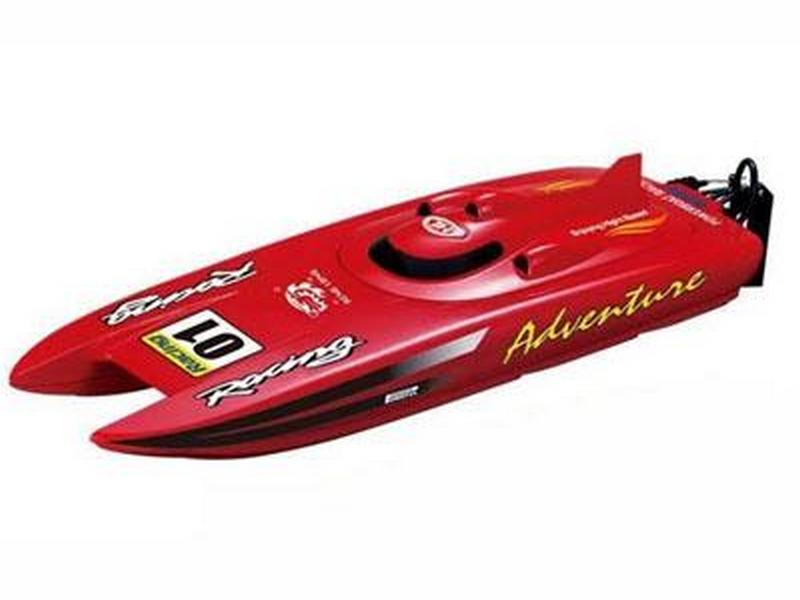 Радиоуправляемый скоростной гоночный катер Heng Long 3788 красный 24G RTR