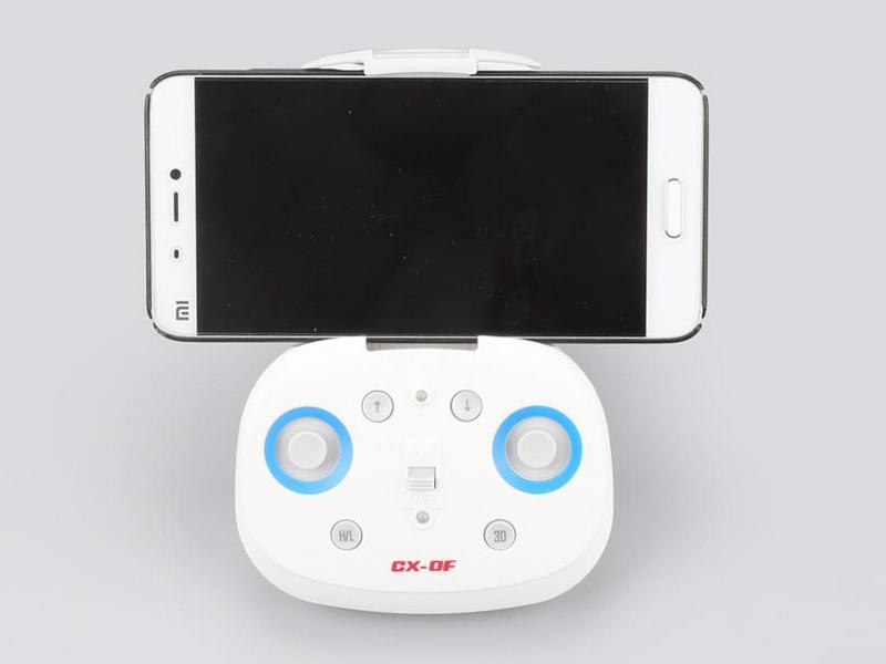 Радиоуправляемый квадрокоптер Cheerson CXOFTX Mini, WiFi, Optical Flow, RTF 24G синий