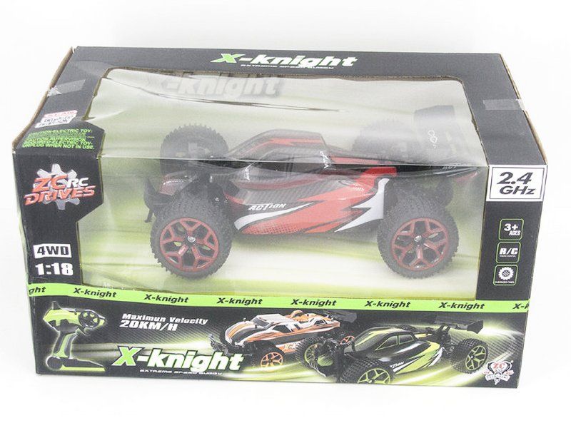 Радиоуправляемый багги  ZC XKinght Action 4WD RTR 118 24G 20 кмч акб