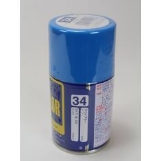 Краска акрил для пластика в аэрозольных баллончиках тм MRHOBBY 100мл SKY BLUE, шт