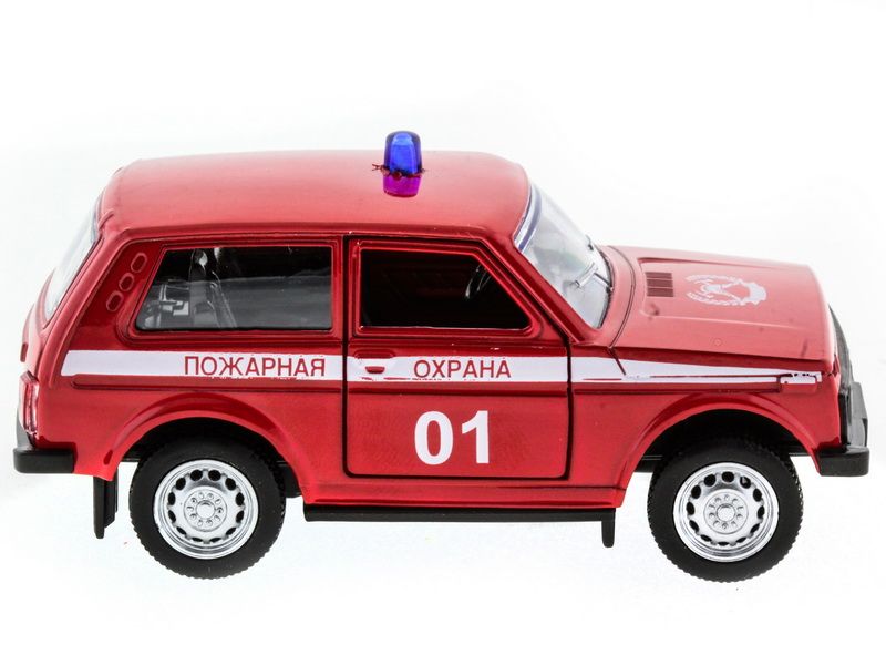 Машина АВТОПАНОРАМА инерц ВАЗ 2121 150, вк 1275,5 см, красная