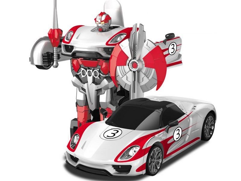 Радиоуправляемый трансформер MZ Porshe 911 2337P 114  акб и зу