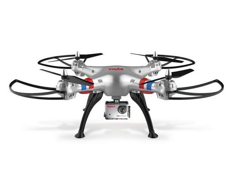 Радиоуправляемый квадрокоптер Syma X8G с HD камерой 5Мп 24G RTF