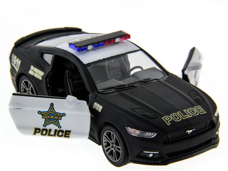 Машина Kinsmart 138 Ford Mustang GT 2015 Police инерция 112шт бк