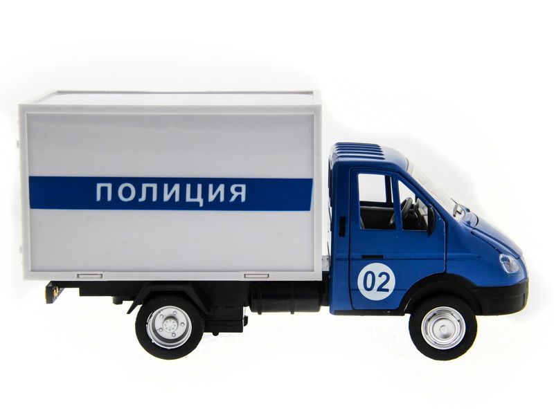 Машина АВТОПАНОРАМА ГАЗель полиция 128, вк 241412 см