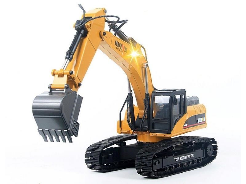 Радиоуправляемый экскаватор HUI NA TOYS 24G 23CH 114 RTR  LiPo и ЗУ