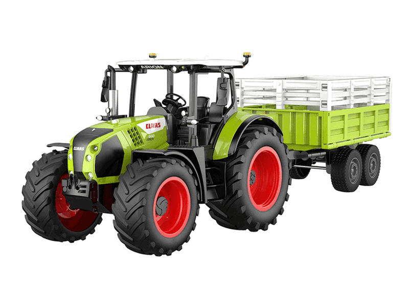 Трактор с прицепом Double Eagle CLAAS ARION 660 124