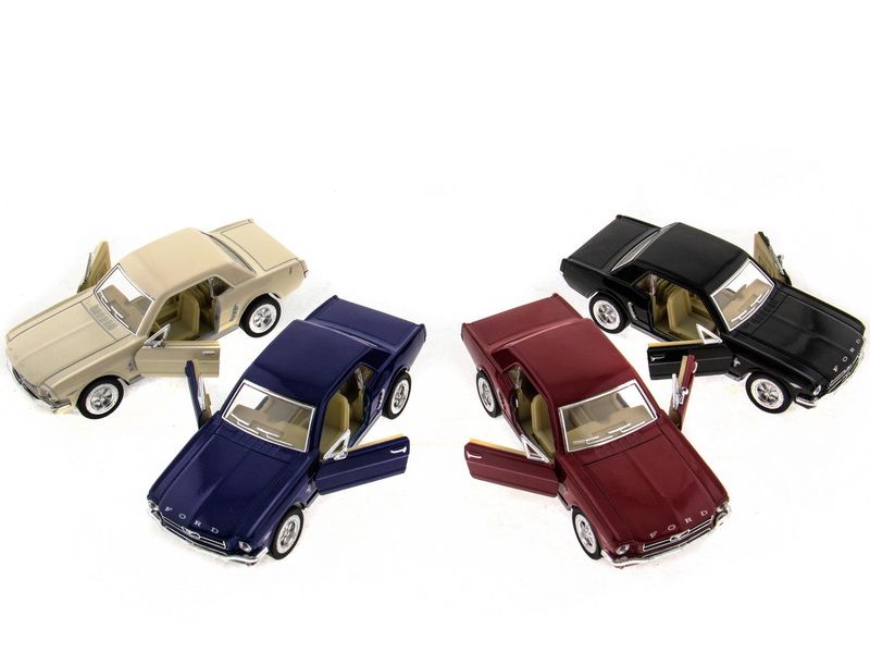 Машина Kinsmart FORD MUSTANG инерция 112шт 136 бк