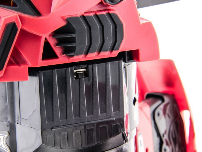 РУ боевой роботпаук Space Warrior, лазер, диски, красный, NiMh и ЗУ, 24G