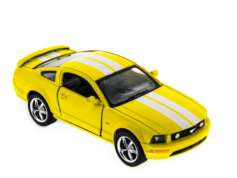 Машина Kinsmart 138 Ford Mustang GT с полосками инерция 112шт бк